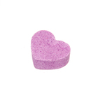 Бомбочка для ванны "Сердце", фиолетовая, 10 г - Фото 2