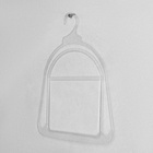 Вешалка для шапок, пластик, 24×30 см, прозрачная - Фото 4