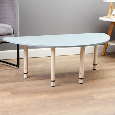 Стол растущий «Полукруг», на металлокаркасе, группа роста 0 – 3, цвет дастин грин