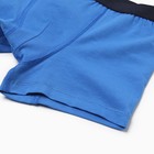 Набор трусов для мальчиков боксеры (3 шт), цвет черный/синий/серый, рост 122-128 - фото 23972462