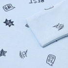 Боди с длинным рукавом, цвет голубой, рост 56 (0-1 мес) - фото 24443744