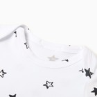 Боди с длинным рукавом, цвет белый, рост 68 (3-6 мес) - фото 23972577