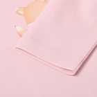 Боди с длинным рукавом, цвет розовый, рост 74 (6-9 мес) - фото 24443789