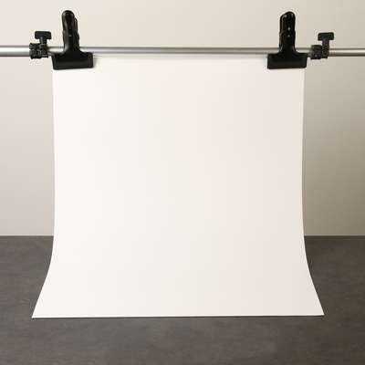 Фотофон для предметной съёмки "Белый" ПВХ, 50 х 70 см