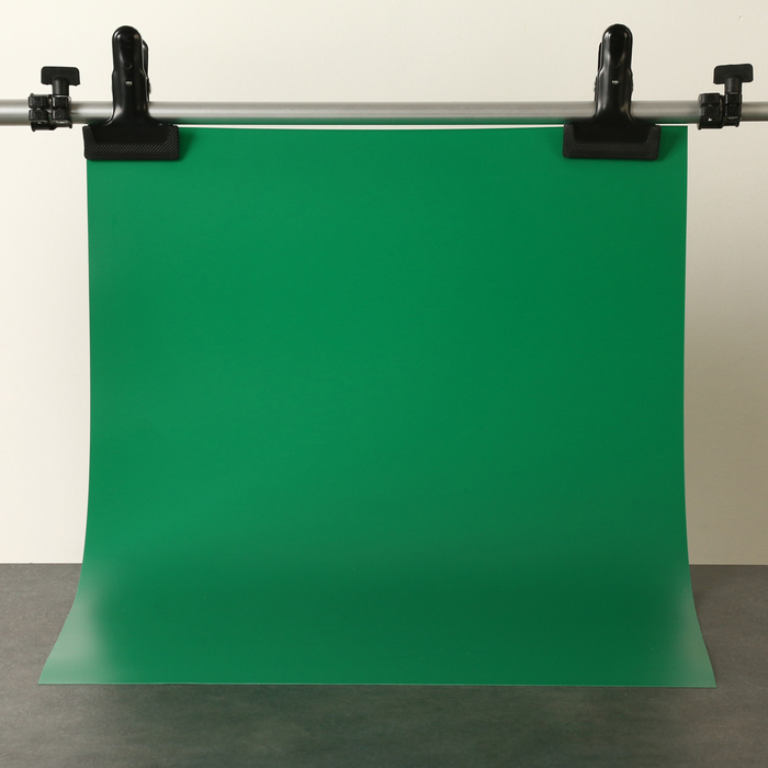 Фотофон для предметной съёмки Зелёный ПВХ, 50 х 70 см