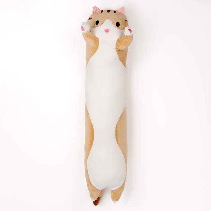 Мягкая игрушка «Котик», 90 см, цвет рыжий