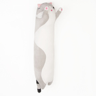 Мягкая игрушка «Котик», 90 см, цвет серый - Фото 4