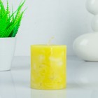 Свеча восковая "Кусочки льда", аромат манго - Фото 2