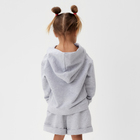 Костюм детский (толстовка, шорты) KAFTAN Gussi р. 28 (86-92), серый - фото 25498346