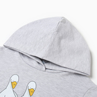 Костюм детский (толстовка, шорты) KAFTAN Gussi р. 34 (122-128), серый - фото 25498358