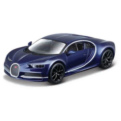 Машинка Bburago Bugatti Chiron, Die-Cast, 1:32, цвет тёмно-синий