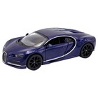 Машинка Bburago Bugatti Chiron, Die-Cast, 1:32, цвет тёмно-синий - Фото 2