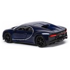 Машинка Bburago Bugatti Chiron, Die-Cast, 1:32, цвет тёмно-синий - Фото 4