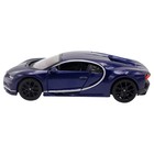 Машинка Bburago Bugatti Chiron, Die-Cast, 1:32, цвет тёмно-синий - Фото 5