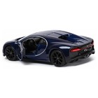 Машинка Bburago Bugatti Chiron, Die-Cast, 1:32, цвет тёмно-синий - Фото 6