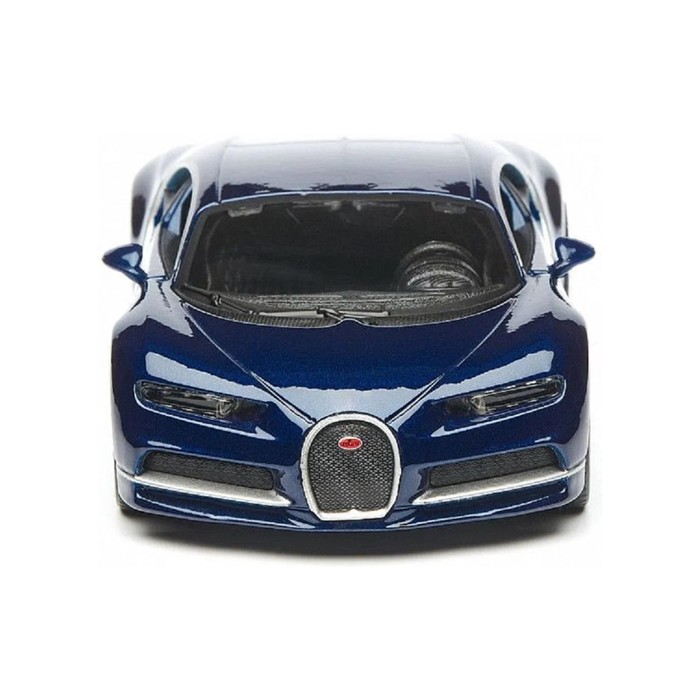 Машинка Bburago Bugatti Chiron, Die-Cast, 1:32, цвет тёмно-синий - фото 1911061899
