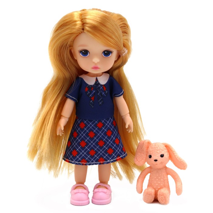 Кукла модная Funky Toys «Кристи», с аксессуаром, 14 см - Фото 1