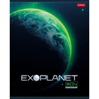 Тетрадь 80 листов в клетку, Exoplanet, обложка мелованный картон, глянцевая ламинация, МИКС - Фото 5