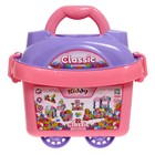 УЦЕНКА (сломаны застёжки) Конструктор для принцесс, в чемодане - Фото 2