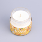 Ароматическая свеча в банке «Манго маракуйя», соевый воск, 80 г - Фото 6