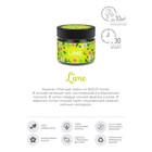 Ароматическая свеча в банке «Мятный лайм», соевый воск, 80 г - Фото 3