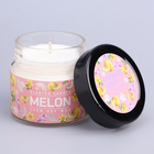 Свеча ароматическая в банке "Сочная дыня", совый воск, 80 г - Фото 4