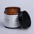 Ароматическая свеча в банке «Пало санто», соевый воск, 88 г - Фото 6