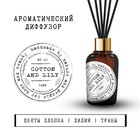 Ароматический диффузор BAGO home, хлопок и лилия, с палочками, для дома, 40 мл - Фото 2