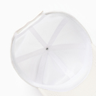 Кепка "Бейсболка" детская, цвет белый, размер 52-54 - фото 23898291