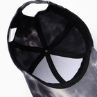 Кепка "Бейсболка" детская, цвет графит/тай-дай размер 54-56 - фото 23891784