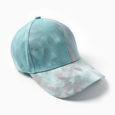 Кепка для девочки «Тай-дай», голубая, размер 54-56