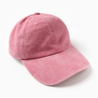 Кепка "Бейсболка" для девочки, цвет розовый, размер 55-57 - Фото 1