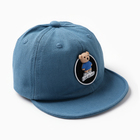 Кепка "Бейсболка" детская, цвет голубой, размер 46-48 - фото 3381670