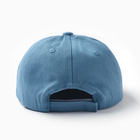 Кепка "Бейсболка" детская, цвет голубой, размер 46-48 - Фото 3
