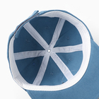 Кепка "Бейсболка" детская, цвет голубой, размер 46-48 - Фото 4