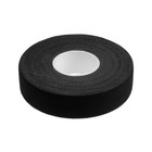 Лента клейкая ТУНДРА, тканевая, хоккейная, черная, 300 мкм, 24 мм х 25 м - фото 321245830