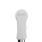 Смеситель для раковины ZEIN Z3692, однорычажный, высота излива 9 см, ABS-пластик, хром - Фото 2