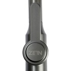 Смеситель для раковины ZEIN Z3697, поворотный излив высотой 18 см, ABS-пластик, графит - Фото 4