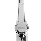 Смеситель для кухни ZEIN Z3704, поворотный излив высотой 20 см, ABS-пластик, хром - Фото 5