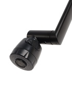 Смеситель для кухни ZEIN Z3705, регулируемый излив высотой 25 см, аэратор 2 режима, черный - Фото 10