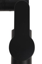 Смеситель для кухни ZEIN Z3705, регулируемый излив высотой 25 см, аэратор 2 режима, черный - Фото 11