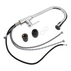 Смеситель для кухни ZEIN Z3710, вытяжной излив, аэратор 2 режима, ABS-пластик, хром - Фото 8