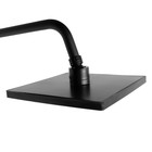 Душевая система ZEIN Z3863, смеситель, верхняя, ручная и гигиеническая лейка, полка, черная - Фото 10