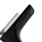 Смеситель для раковины ZEIN Z3871, однорычажный, высота излива 13 см, латунь, черный/хром - Фото 8