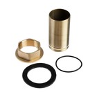 Смеситель для раковины ZEIN Z3871, однорычажный, высота излива 13 см, латунь, черный/хром - Фото 11