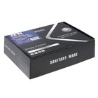 Смеситель для раковины ZEIN Z3871, однорычажный, высота излива 13 см, латунь, черный/хром - Фото 14