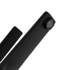 Смеситель для раковины ZEIN Z3872, однорычажный, высота излива 12 см, латунь, черный - Фото 8