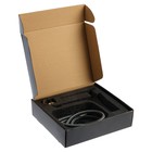 Смеситель для раковины ZEIN Z3872, однорычажный, высота излива 12 см, латунь, черный - Фото 13