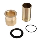 Смеситель для раковины ZEIN Z3883, однорычажный, интерьерный, высота 15 см, латунь, rose gold= - Фото 11