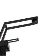 Смеситель для раковины ZEIN Z3884, однорычажный, интерьерный, высота 15 см, латунь, черный - Фото 12